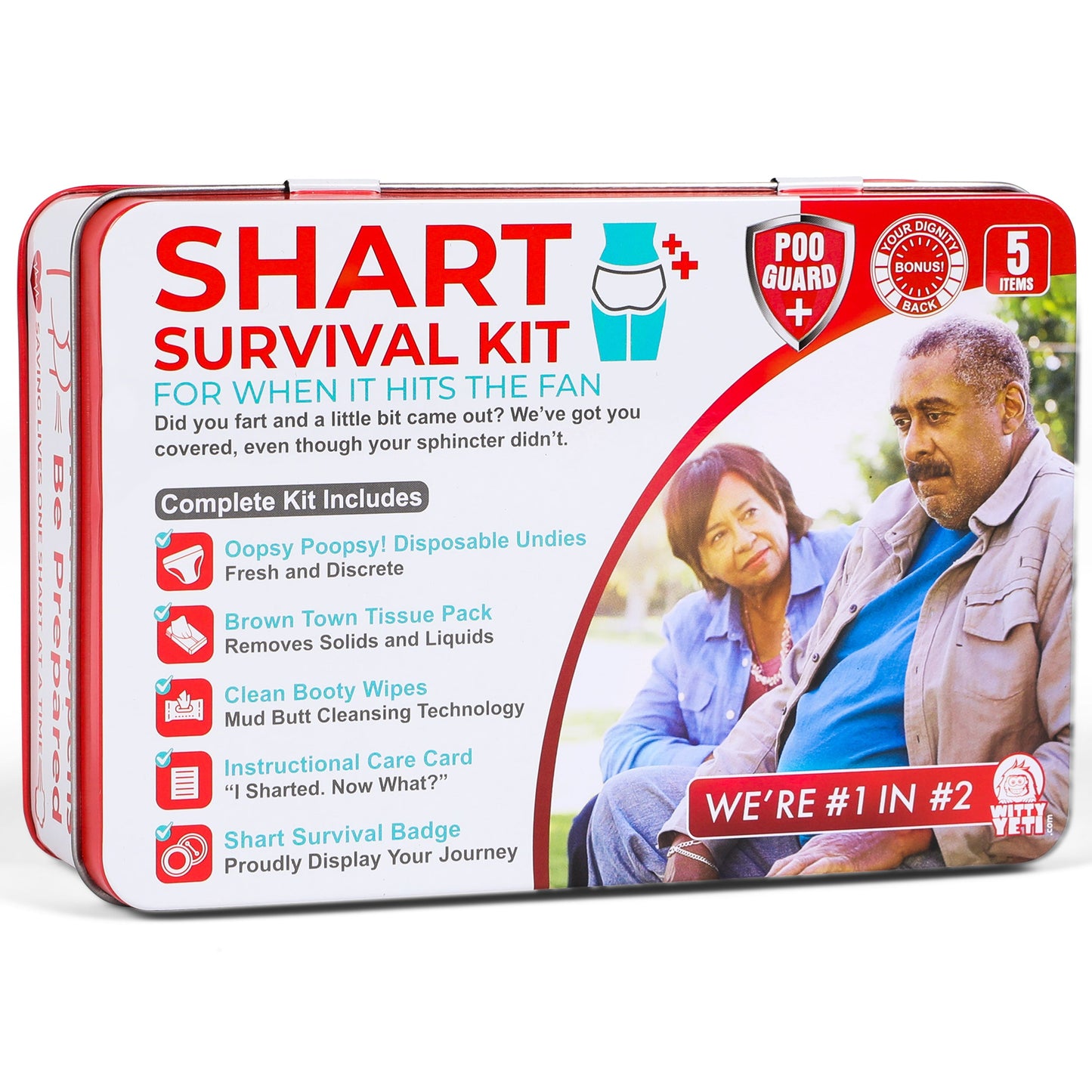 Shart Survival Kit – Hilarious Gag Gift & Prank Set